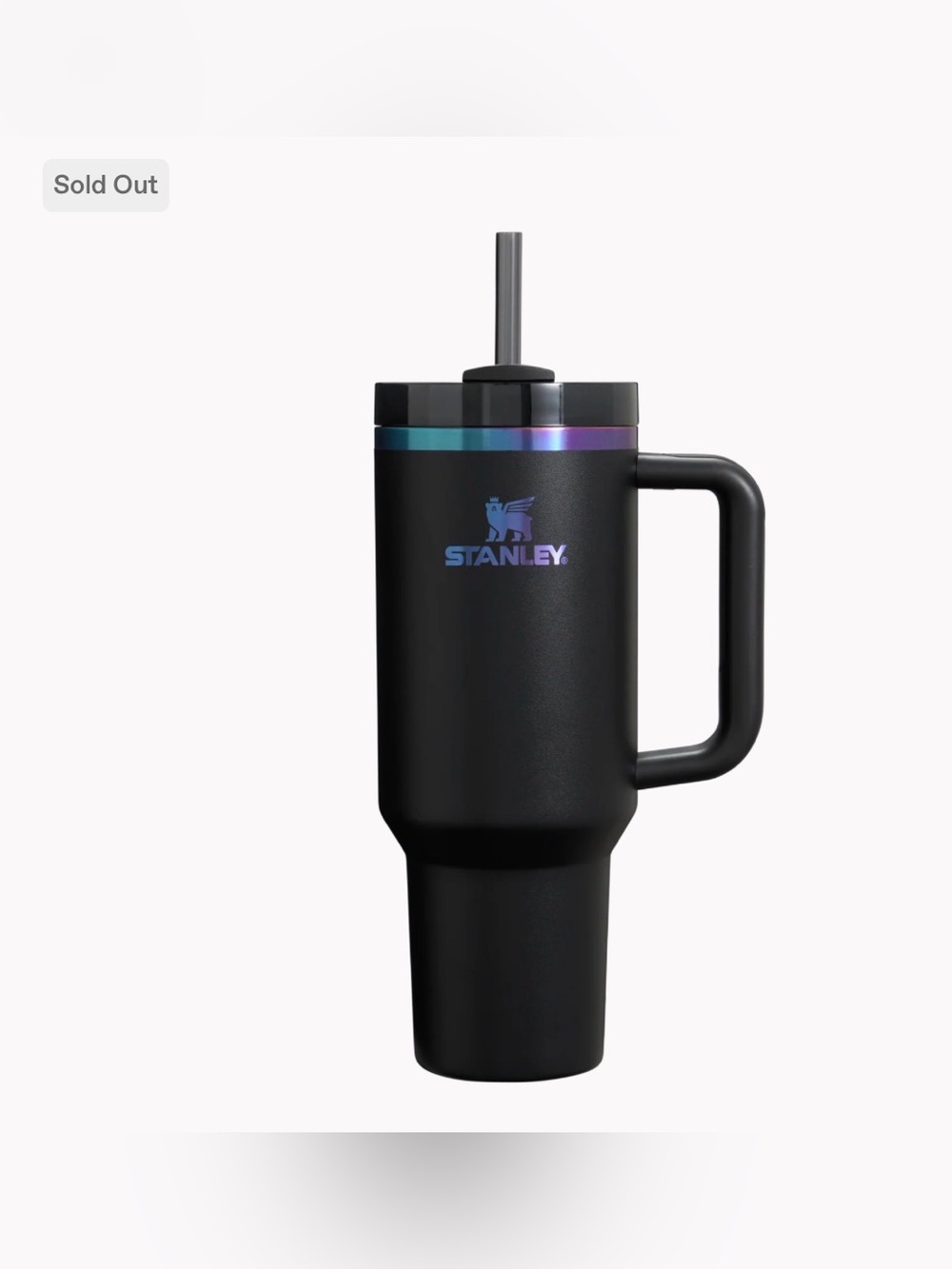 Stanley The Black Chroma Quencher H2.0 FlowState™ Tumbler | 40 OZ